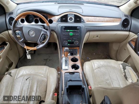 2011 Buick Enclave CXL-1 with VIN 5GAKRBED8BJ257542, listed as a Copart auction lot 49885895 with 187,538 mi miles and Clean Title. Bid and sale history available at carsss.com. Image 8.