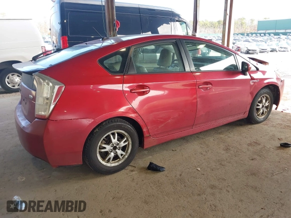 2010 Toyota Prius II with VIN JTDKN3DU7A0009448, listed as a IAAI auction lot 41776459 with 236,063 mi miles and . Bid and sale history available at DreamBid. Image 4.