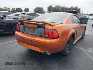 1999 Ford Mustang GT with VIN 1FAFP42X1XF226018, listed as a IAAI auction lot 41506742 with 1 mi miles. Bid and sale history available at carsss.com. Image 4.