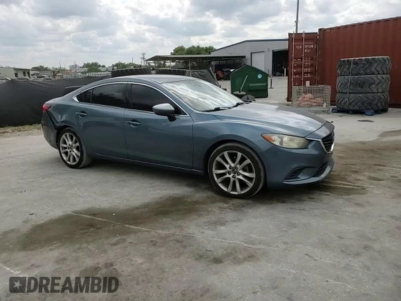 2014 Mazda 6 i Touring with VIN JM1GJ1T66E1116919, listed as a Copart auction lot 49992645 with 141,504 mi miles and Salvage title. Bid and sale history available at DreamBid. Image 11.