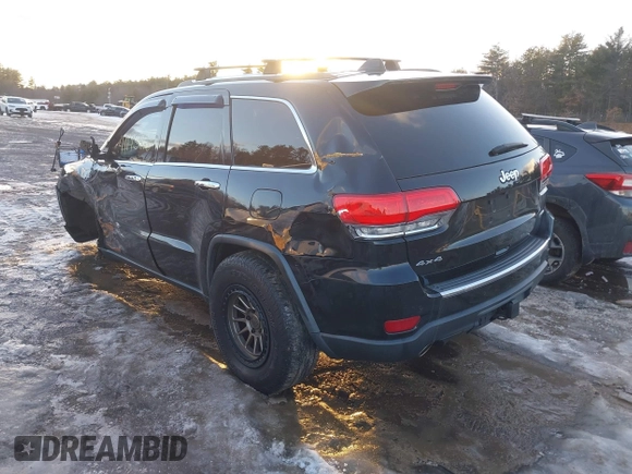 2014 Jeep Grand Cherokee Limited with VIN 1C4RJFBG5EC103342, listed as a IAAI auction lot 41195465 with 126,543 mi miles and . Bid and sale history available at DreamBid. Image 3.