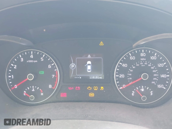 2017 Kia Optima LX with VIN 5XXGT4L30HG145178, listed as a IAAI auction lot 41773857 with 119,191 mi miles and . Bid and sale history available at DreamBid. Image 7.
