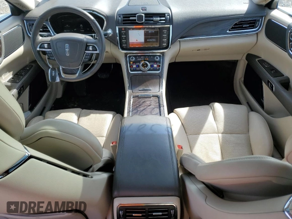 2017 Lincoln Continental Reserve with VIN 1LN6L9NC8H5623482, listed as a Copart auction lot 47784674 with 33,736 mi miles and Salvage Title. Bid and sale history available at carsss.com. Image 8.