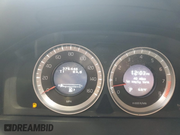 2012 Volvo XC70 3.2L with VIN YV4940BZ2C1139081, listed as a Copart auction lot 73008324 with 376,448 mi miles and Salvage Title. Bid and sale history available at DreamBid. Image 9.