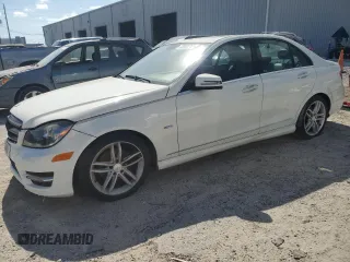 2012 Mercedes-Benz C-Class C 250 Sport with VIN WDDGF4HB5CR213347, listed as a Copart auction lot 53603365 with 199,202 mi miles and Clean Title. Bid and sale history available at carsss.com. Image 1.