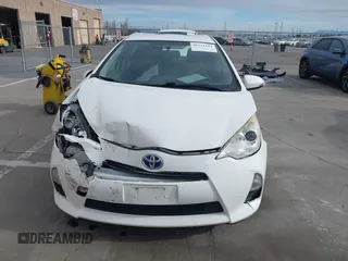 2012 Toyota Prius One with VIN JTDKDTB33C1027813, listed as a IAAI auction lot 41721224 with 183,054 mi miles. Bid and sale history available at carsss.com. Image 6.