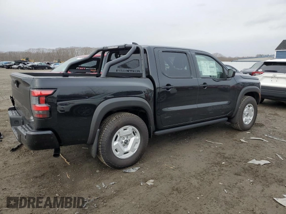 2024 Nissan Frontier SV with VIN 1N6ED1EK7RN631464, listed as a Copart auction lot 47051115 with 10 mi miles and Salvage title. Bid and sale history available at DreamBid. Image 3.