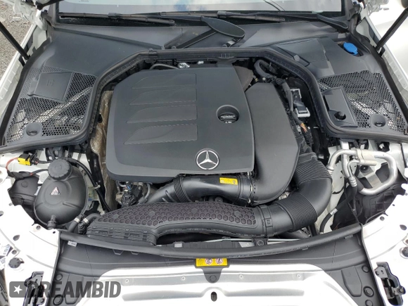 2023 Mercedes-Benz C 300 with VIN W1KWK8DB2PG119688, listed as a Copart auction lot 66155854 with 13,186 mi miles and Salvage Title. Bid and sale history available at DreamBid. Image 11.