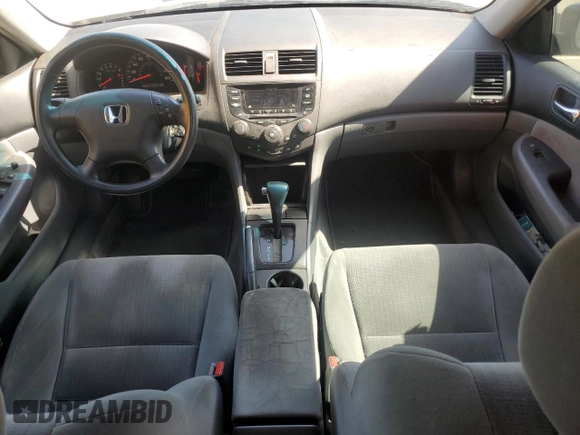 2005 Honda Accord LX с VIN 1HGCM56405A167776, выставлен на аукционе Copart как лот 61682855 с пробегом 186 017 миль миль и Списание • Salvage title. История ставок и продаж доступна на DreamBid. Изображение 8.