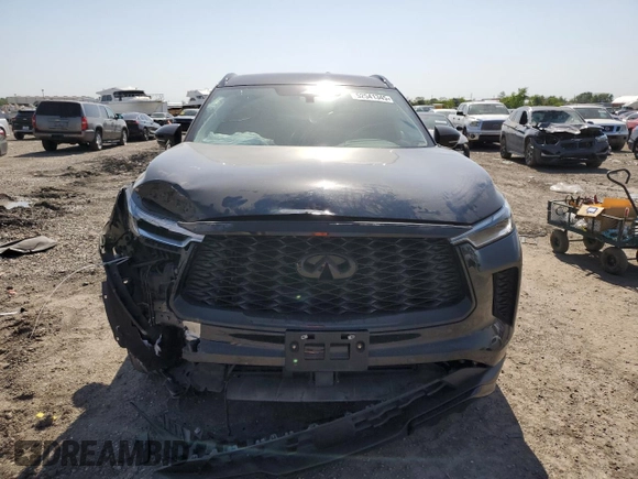 2023 Infiniti QX60 Luxe с VIN 5N1DL1FR9PC361042, выставлен на аукционе Copart как лот 52541345 с пробегом 34 649 миль миль и Списание • Salvage title. История ставок и продаж доступна на DreamBid. Изображение 5.