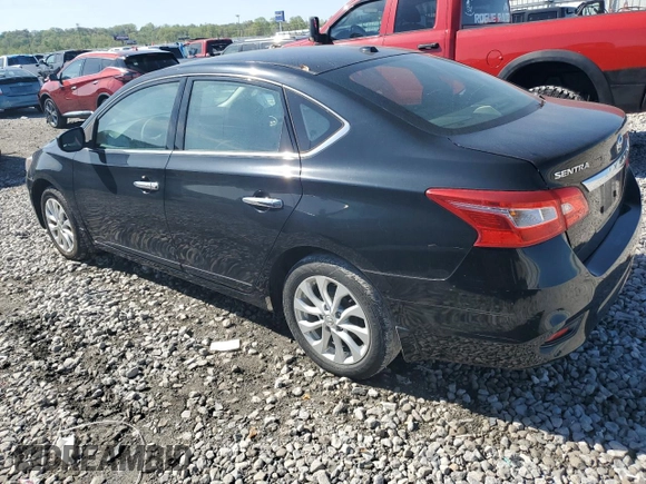 2018 Nissan Sentra SV with VIN 3N1AB7AP4JL646698, listed as a Copart auction lot 55246185 with 72,552 mi miles and Clean Title. Bid and sale history available at carsss.com. Image 2.