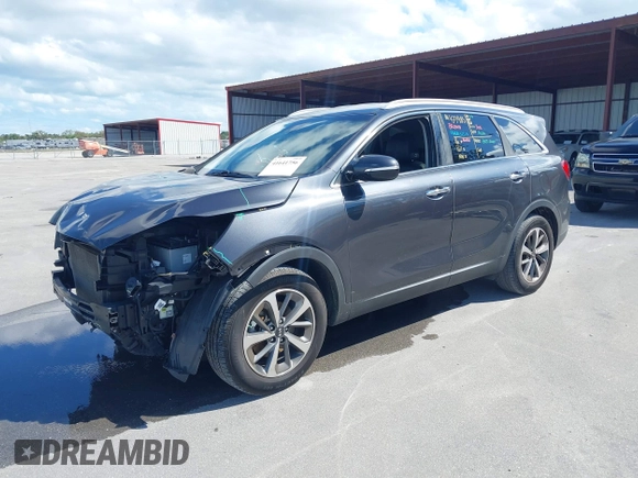 2019 Kia Sorento EX V6 with VIN 5XYPH4A55KG457294, listed as a IAAI auction lot 41641756 with 104,388 mi miles. Bid and sale history available at carsss.com. Image 21.