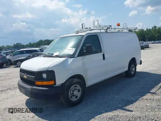 2015 Chevrolet Express Cargo with VIN 1GCWGFCF7F1161232, listed as a IAAI auction lot 42449156 with 168,895 mi miles and . Bid and sale history available at DreamBid. Image 17.
