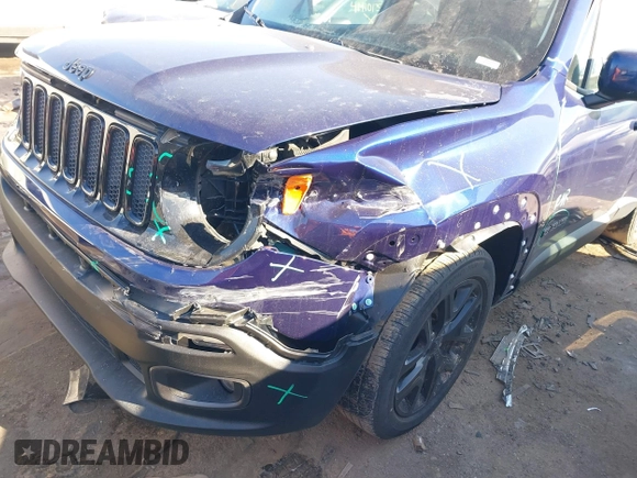 2017 Jeep Renegade Latitude with VIN ZACCJABB8HPF52446, listed as a IAAI auction lot 41406812 with 122,467 mi miles and . Bid and sale history available at DreamBid. Image 6.