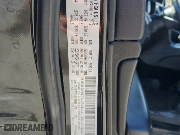 2018 Jeep Grand Cherokee Laredo E with VIN 1C4RJEAG0JC488962, listed as a Copart auction lot 52599625 with 165,977 mi miles and Clean Title. Bid and sale history available at carsss.com. Image 13.