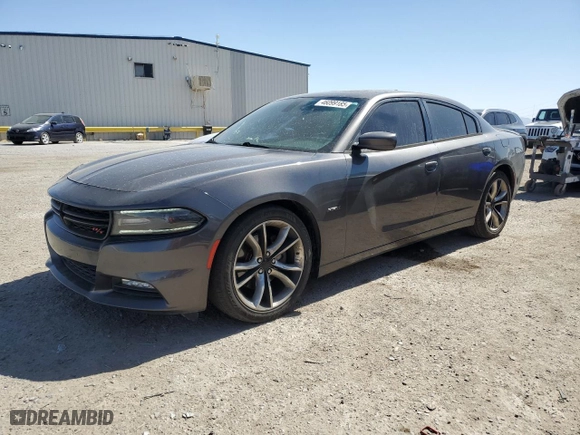 2015 Dodge Charger RT with VIN 2C3CDXCT6FH784631, listed as a Copart auction lot 46099185 with NaN miles and Salvage Title. Bid and sale history available at carsss.com. Image 1.