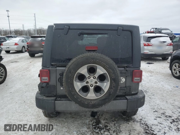 2017 Jeep Wrangler Unlimited Sahara z VIN 1C4BJWEG2HL629297, wystawiony jako Copart lot #46188865 z przebiegiem 98 463 mil mil oraz Szkoda całkowita • Salvage title. Historia ofert i sprzedaży dostępna na DreamBid. Obrazek 6.