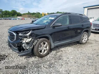 2019 GMC Terrain SLE with VIN 3GKALTEV0KL310810, listed as a Copart auction lot 63398845 with 56,302 mi miles and Salvage title. Bid and sale history available at DreamBid. Image 1.