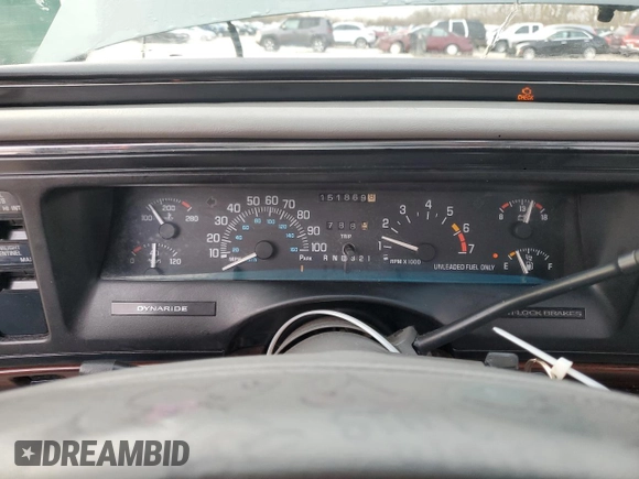 1999 Buick LeSabre Limited with VIN 1G4HR52K7XH407048, listed as a Copart auction lot 52457695 with 1,518,698 mi miles and Salvage Title. Bid and sale history available at DreamBid. Image 9.