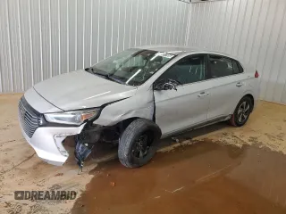 2018 Hyundai Ioniq SEL z VIN KMHC75LC1JU060063, wystawiony jako Copart lot #55851705 z przebiegiem 69 435 mil mil oraz Czysty tytuł • Clean title. Historia ofert i sprzedaży dostępna na DreamBid. Obrazek 1.
