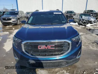2020 GMC Terrain SLE with VIN 3GKALTEV4LL344105, listed as a Copart auction lot 87712415 with 73,079 mi miles and Salvage Title. Bid and sale history available at DreamBid. Image 5.