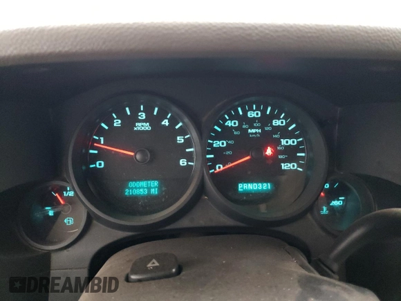 2012 Chevrolet Silverado 1500 Work Truck with VIN 1GCRKPEA5CZ130061, listed as a Copart auction lot 80684184 with 210,853 mi miles and Salvage Title. Bid and sale history available at DreamBid. Image 9.