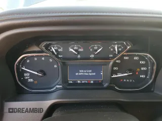 2022 GMC Sierra 1500 Limited SLT with VIN 1GTU9DET9NZ191809, listed as a Copart auction lot 85811624 with 28,776 mi miles and Salvage Title. Bid and sale history available at carsss.com. Image 9.