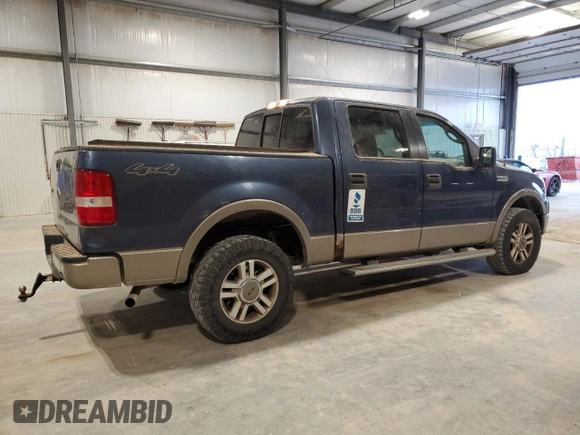 2005 Ford F-150 XLT with VIN 1FTPW14505FB58044, listed as a Copart auction lot 51282055 with 215,239 mi miles and Clean title. Bid and sale history available at DreamBid. Image 3.