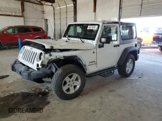 2017 Jeep Wrangler Sport with VIN 1C4GJWAG5HL659549, listed as a Copart auction lot 48474635 with 80,334 mi miles and Salvage Title. Bid and sale history available at DreamBid. Image 1.