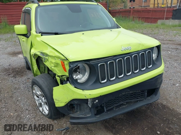 2018 Jeep Renegade Latitude with VIN ZACCJBBB9JPH66373, listed as a IAAI auction lot 42333207 with 179,115 mi miles and . Bid and sale history available at DreamBid. Image 6.