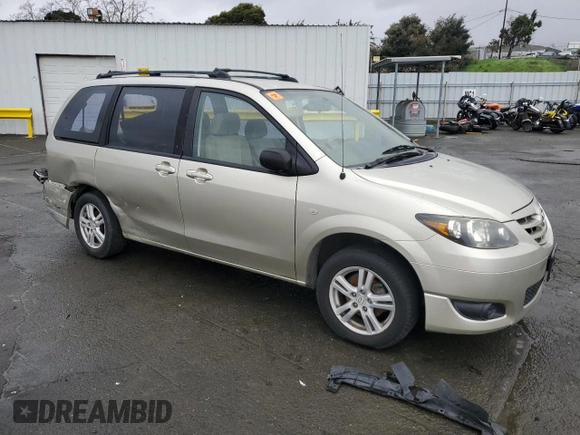 2005 Mazda MPV LX z VIN JM3LW28A950550462, wystawiony jako Copart lot #43802205 z przebiegiem 179 837 mil mil oraz Szkoda całkowita • Salvage title. Historia ofert i sprzedaży dostępna na DreamBid. Obrazek 4.