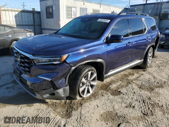 2024 Honda Pilot Touring z VIN 5FNYG2H76RB006511, wystawiony jako Copart lot #80920634 z przebiegiem 19 333 mil mil oraz Szkoda całkowita • Salvage title. Historia ofert i sprzedaży dostępna na DreamBid. Obrazek 1.