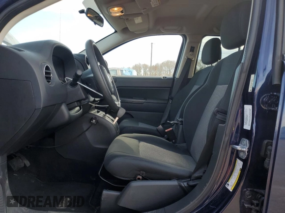 2012 Jeep Compass Sport with VIN 1C4NJDBB0CD623897, listed as a Copart auction lot 53256855 with 118,891 mi miles and Salvage Title. Bid and sale history available at carsss.com. Image 7.