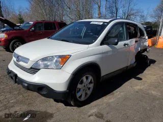 2009 Honda CR-V EX with VIN 5J6RE48569L037060, listed as a Copart auction lot 48107055 with 0 mi miles and Salvage Title. Bid and sale history available at carsss.com. Image 1.
