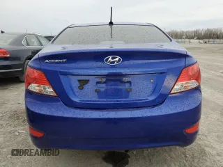 2012 Hyundai Accent GLS with VIN KMHCT4AE6CU235680, listed as a Copart auction lot 47851584 with 99,904 mi miles and Salvage Title. Bid and sale history available at carsss.com. Image 6.