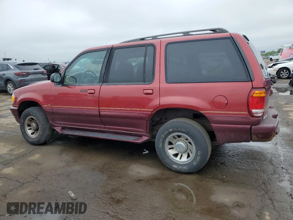 1999 Mercury Mountaineer with VIN 4M2DU55P5XUJ16364, listed as a Copart auction lot 57493435 with 166,256 mi miles and Clean title. Bid and sale history available at DreamBid. Image 2.