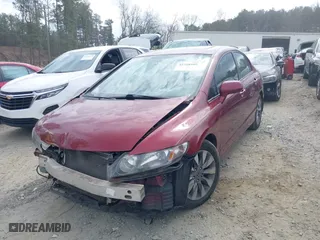 2010 Honda Civic Sdn EX with VIN 2HGFA1F80AH533202, listed as a IAAI auction lot 41768905 with 226,947 mi miles. Bid and sale history available at carsss.com. Image 2.