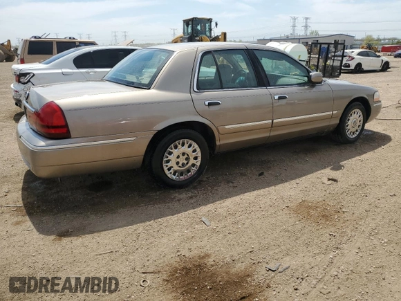 2003 Mercury Grand Marquis GS Convenience z VIN 2MEFM74WX3X619151, wystawiony jako Copart lot #55512335 z przebiegiem 101 627 mil mil oraz Szkoda całkowita • Salvage title. Historia ofert i sprzedaży dostępna na DreamBid. Obrazek 3.