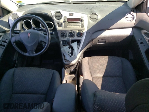 2010 Pontiac Vibe w/1SA with VIN 5Y2SP6E8XAZ419749, listed as a Copart auction lot 70610904 with 0 mi miles and Salvage Title. Bid and sale history available at carsss.com. Image 8.