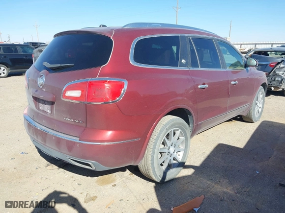 2015 Buick Enclave Leather with VIN 5GAKRBKDXFJ336124, listed as a IAAI auction lot 41833851 with 133,171 mi miles. Bid and sale history available at carsss.com. Image 4.