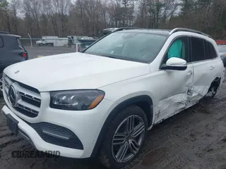 2021 Mercedes-Benz GLS 450 z VIN 4JGFF5KEXMA386713, wystawiony jako IAAI lot #41966263 z przebiegiem 63 039 mil mil oraz . Historia ofert i sprzedaży dostępna na DreamBid. Obrazek 17.
