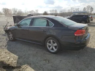 2015 Volkswagen Passat 1.8T Limited Edition with VIN 1VWAT7A37FC093455, listed as a Copart auction lot 49181295 with 0 mi miles and Salvage Title. Bid and sale history available at carsss.com. Image 2.