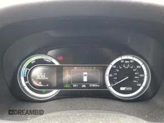 2019 Kia Niro Touring with VIN KNDCE3LCXK5345712, listed as a Copart auction lot 61921284 with 57,903 mi miles and Salvage Title. Bid and sale history available at carsss.com. Image 9.