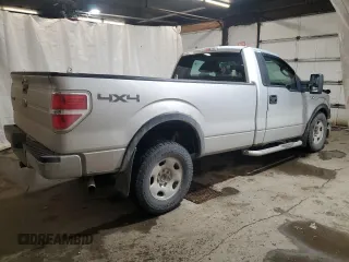 2009 Ford F-150 XL with VIN 1FTVF14V99KB49833, listed as a Copart auction lot 43116685 with 124,541 mi miles and Salvage title. Bid and sale history available at DreamBid. Image 3.