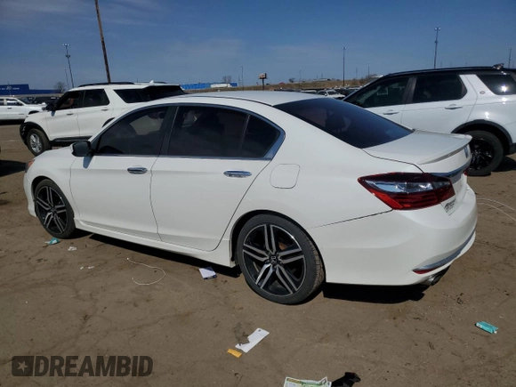 2017 Honda Accord Sedan Sport with VIN 1HGCR2F55HA077908, listed as a Copart auction lot 53305685 with 116,099 mi miles and Clean Title. Bid and sale history available at carsss.com. Image 2.