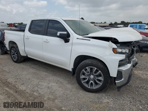 2021 Chevrolet Silverado 1500 LT with VIN 3GCPWCED5MG202859, listed as a Copart auction lot 50921295 with 122,907 mi miles and Salvage Title. Bid and sale history available at DreamBid. Image 4.
