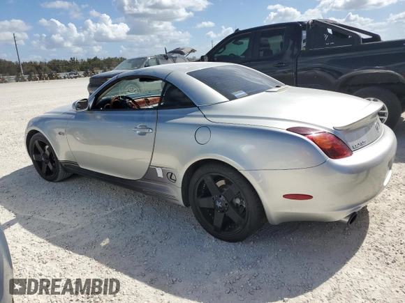 2002 Lexus SC 430 with VIN JTHFN48Y420031315, listed as a Copart auction lot 77133524 with Not Provided miles and Non Repairable. Bid and sale history available at DreamBid. Image 2.