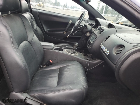 2000 Mitsubishi Eclipse GT with VIN 4A3AC54L9YE148589, listed as a Copart auction lot 42258715 with 190,346 mi miles and Salvage Title. Bid and sale history available at carsss.com. Image 7.
