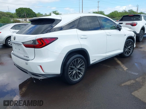 2016 Lexus RX 450h with VIN 2T2BGMCA9GC006844, listed as a IAAI auction lot 41633755 with 44,464 mi miles and . Bid and sale history available at DreamBid. Image 4.