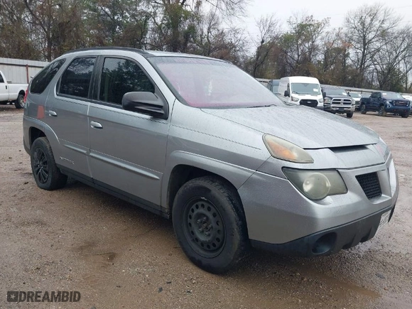 2004 Pontiac Aztek with VIN 3G7DA03E54S541466, listed as a IAAI auction lot 41401901 with 172,204 mi miles. Bid and sale history available at carsss.com. Image 1.